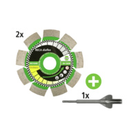 Diamanttrennscheibe diaflex RS10AB Ø125 + Kanalflügelmeißel SDSplus
