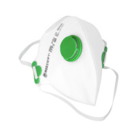 Fold flat mask with valve P3