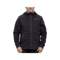 Akku Heiz-Kapuzenpullover Herren schwarz M12HHBL5 HEXON