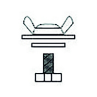 NUMBER PLATE HOLDER FITTING KIT