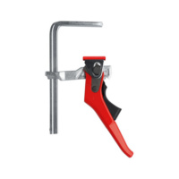 Ganzstahl-Tischzwinge GTRH mit Hebelgriff