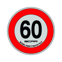 SEÑALES DE VELOCIDAD PARA VEHÍCULOS HOMOLOGADOS - 60