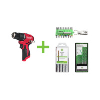 Power Set Drive&Drill + Akku Bohrschrauber Milwaukee