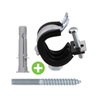 Rohrschelle Qmatic 3/8" inkl. Montagezubeh&ouml;r - Aktionspaket