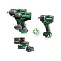 Pack Impacto 2: 2xWR36DFW2Z+WR36DEW2Z+3 bater&iacute;as