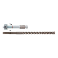 BZ3 M12x110 vz + x-twin ultra Hammerbohrer Aktionspaket