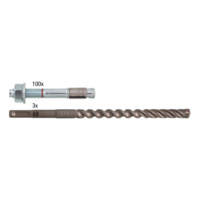 BZ3 M10x90 vz + x-twin ultra Hammerbohrer Aktionspaket
