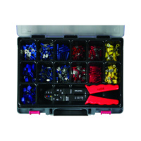 SURTIDO DE CONECTORES DE CABLE AISLADOS CON EXTRACTOR