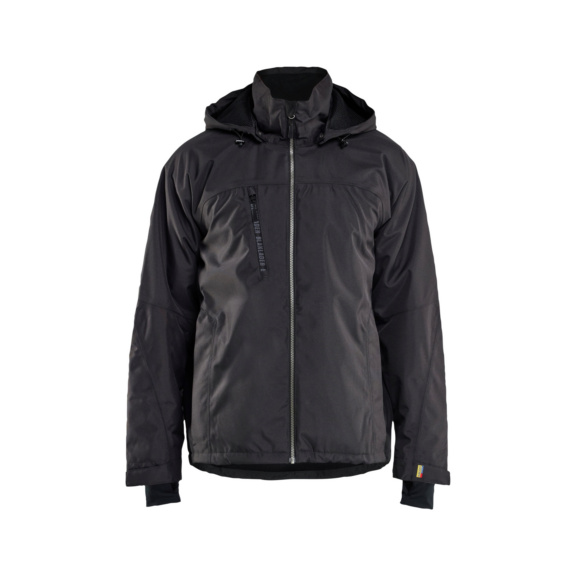 Funktionsjacke leicht gef&uuml;ttert 4890 1977 - Leichte gef&uuml;tterte Funktionsjacke Dunkelgrau/Schwarz 4890 1977 9899 XXXL