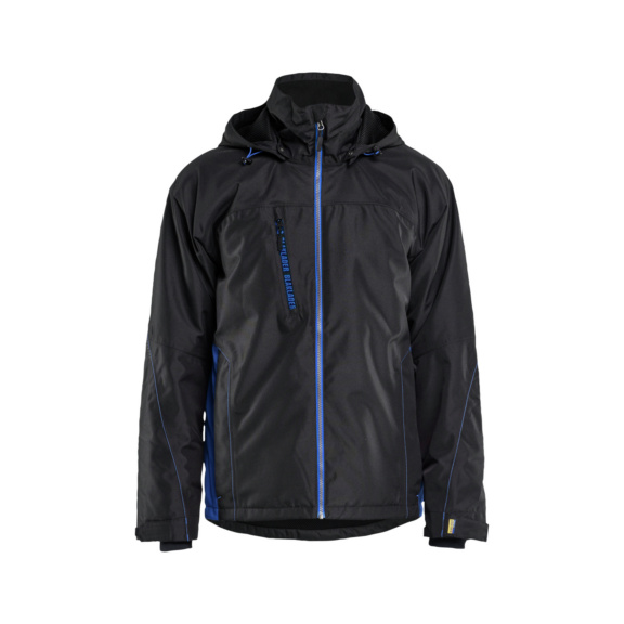 Chaqueta de invierno ligera forrada 4890 1977 - Chaqueta de invierno ligera forrada Negro/azul aciano 4890 1977 9985 XS