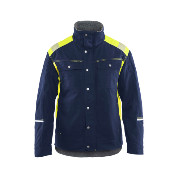 Winterjacke 4915 1370 - Winterjacke Marineblau/Gelb 4915 1370 8833 M