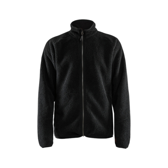 Pile Jacke 4729 2955 - Pile Jacke Schwarz 4729 2955 9900 4XL