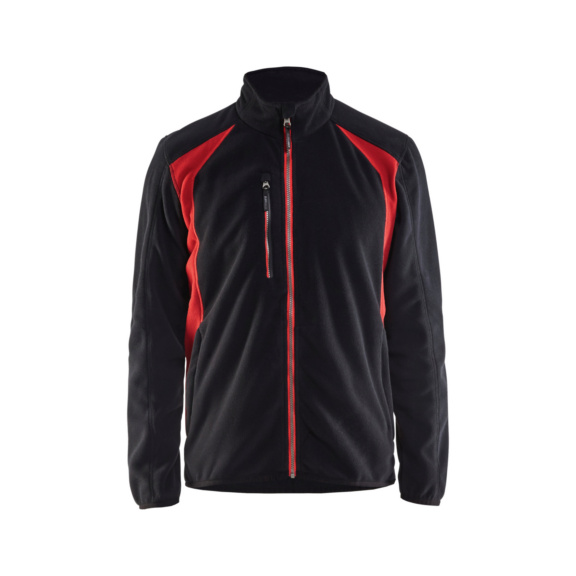 Fleecejacke 4730 2510 - Fleecejacke Schwarz/Rot 4730 2510 9956 M