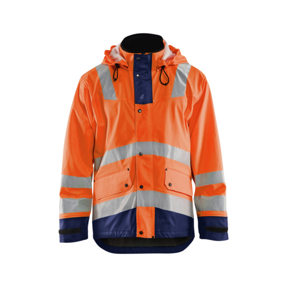 Chaqueta impermeable NIVEL 2 4307 2003 - Chaqueta impermeable NIVEL 2 Naranja/azul marino 4307 2003 5389 XS