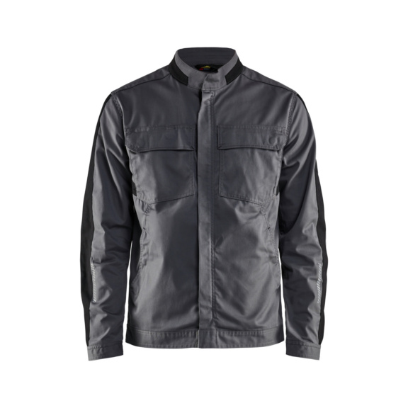 Jacke Stretch Industrie 4444 1832 - Industrie Jacke Stretch Mittelgrau/Schwarz 4444 1832 9699 S