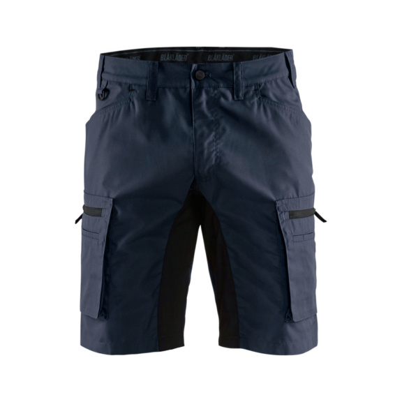 Kurze Hose Service Stretch 1449 1845 - Service Shorts Stretch Dunkel Marineblau/Schwarz 1449 1845 8699 C62