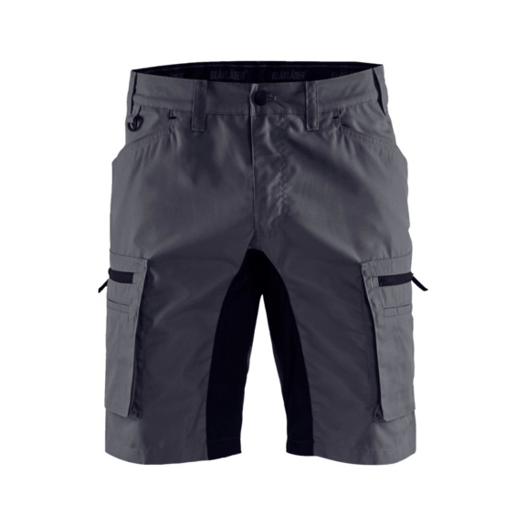 Kurze Hose Service Stretch 1449 1845 - Service Shorts Stretch Mittelgrau/Schwarz 1449 1845 9699 C52