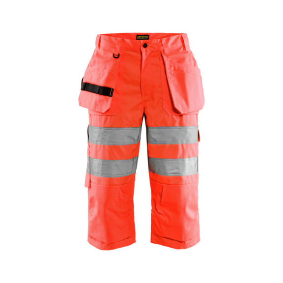 Piraten-Hose HiVis 1539 1811 - Piratenhose HiVis Klasse 2 High Vis Rot 1539 1811 5500 C56