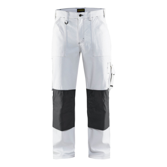 Bundhose Maler 1091 1210 - Maler Arbeitshose Wei&szlig;/Dunkelgrau 1091 1210 1098 C62