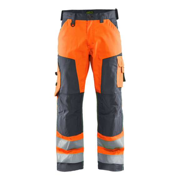 Pantal&oacute;n de HV sin bolsillos colgantes 1566 1811 - Pantal&oacute;n AV sin bolsillos colgantes Naranja AV/Gris medio 1566 1811 5396 D124