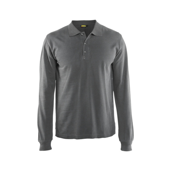 Camiseta polo de manga larga 3388 1050 - Camiseta polo de manga larga Gris 3388 1050 9400 S