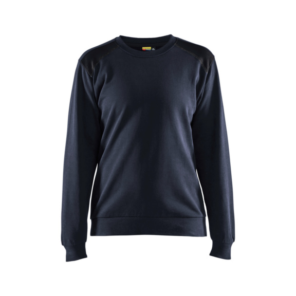 Damen Sweatshirt 3408 1158 - Damen Sweatshirt Dunkel Marineblau/Schwarz 3408 1158 8699 XXXL