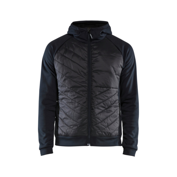 Sudadera h&iacute;brida 3463 2526 - Sudadera h&iacute;brida Marino oscuro/Negro 3463 2526 8699 4XL