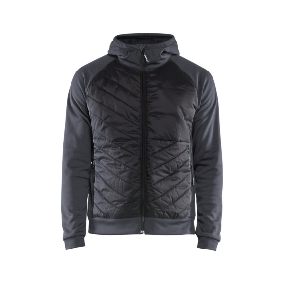 Sudadera h&iacute;brida 3463 2526 - Sudadera h&iacute;brida Gris/negro 3463 2526 9699 S