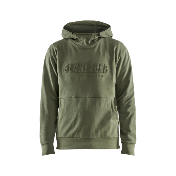 Kapuzensweater 3D 3530 1158 - Kapuzensweater 3D Herbstgr&uuml;n 3530 1158 4109 4XL