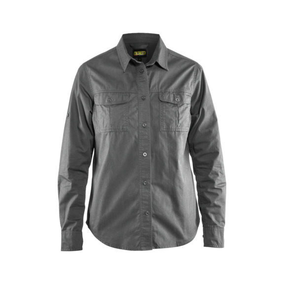 Camisa de sarga para mujer 3208 1135 - Camisa de sarga para mujer Gris 3208 1135 9400 M