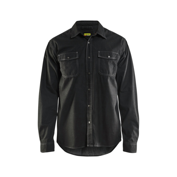 Flannel shirt 3295 1129 - Flannel shirt Negro 3295 1129 9900 S