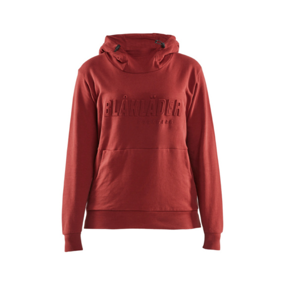 Sudadera con capucha 3D para mujer 3560 1158 - Sudadera con capucha 3D para mujer Rojo quemado 3560 1158 5909 M