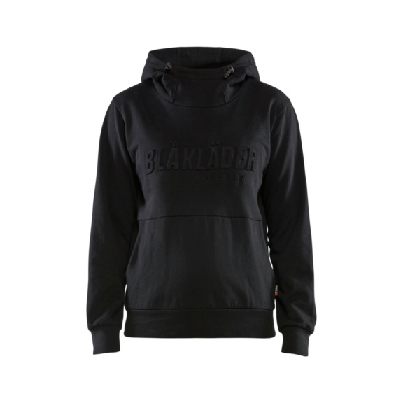 Damen Kapuzensweater 3D 3560 1158 - Damen Kapuzensweater 3D Schwarz 3560 1158 9900 XXL