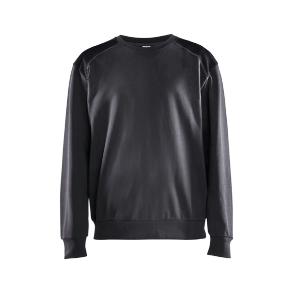 Sweatshirt 3580 1158 - Sweatshirt Mittelgrau/Schwarz 3580 1158 9699 4XL