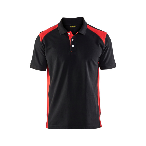 Polo Shirt 3324 1050 - Polo Shirt Schwarz/Rot 3324 1050 9956 XLT
