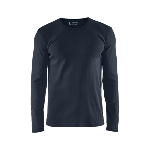 T-Shirt langarm 3314 1032 - Langarm T-Shirt Dunkel Marineblau 3314 1032 8600 XS