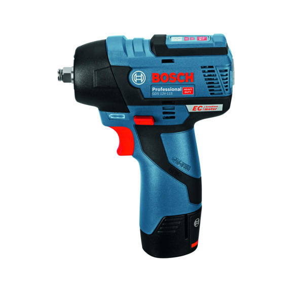 Akku-Schlagschrauber BOSCH 12V GDS 12V-115 - BOSCH GDS 12V-115 Drehschlagschrauber L-Boxx, 2 x 3,0 Ah Orgnr.06019E0103