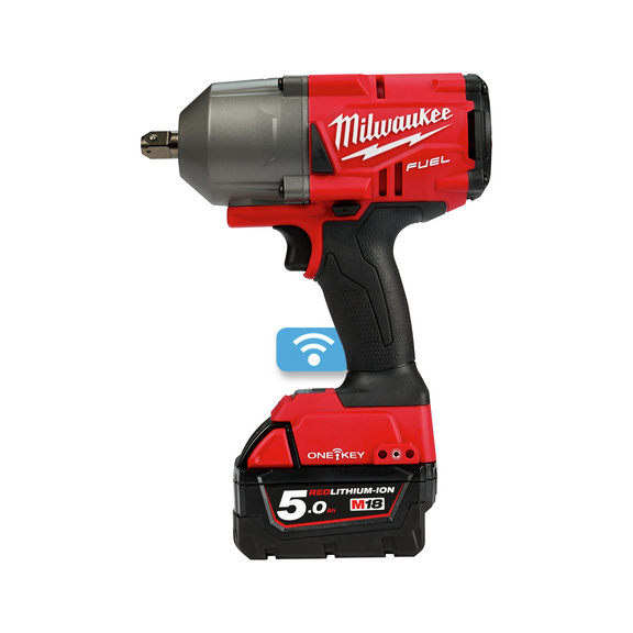 Akku-Schlagschrauber 18V 1/2"-Antrieb Milwaukee - Milwaukee M18ONEFHIWP12-502X Akku-Schlagschrauber 1/2" 4-kant 1017Nm 4933459725