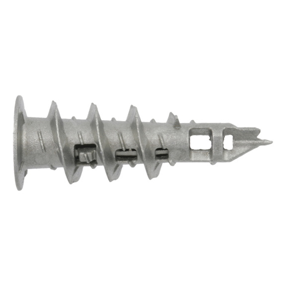 Cheville paroi creuse, Jet Plug - Cheville paroi creuse Jet Plug zinc moulé, filet racc M4 14x39mm/M4