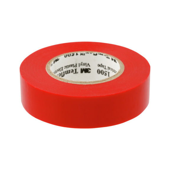 PVC Elektro Isolierband - PVC-Elektro-Isolierband rot 19 mm x 20 m