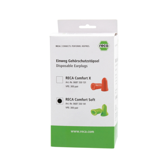 Geh&ouml;rschutzst&ouml;psel Comfort Soft - Geh&ouml;rschutzst&ouml;psel Comfort Soft Nachf&uuml;llpack, EN 352-2 gr&uuml;n, SNR 24 dB(A)