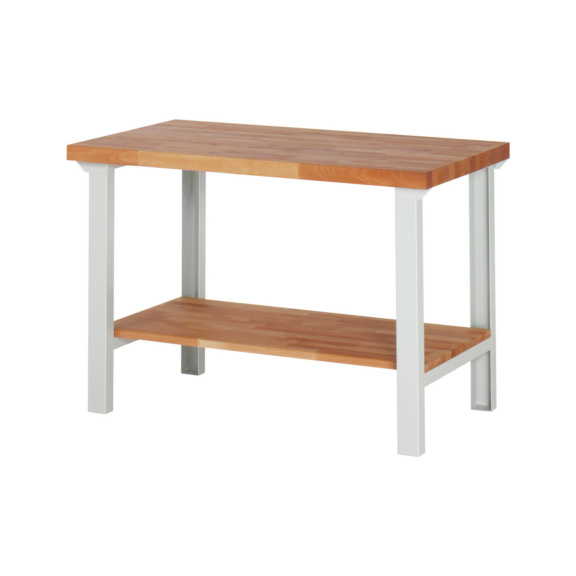 Werkbank Basic mit Ablageboden - Werkbank Basic mit Ablageboden 1250x700x840 mm