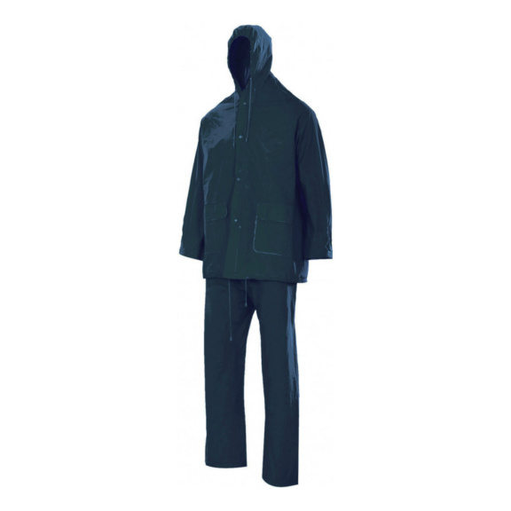 WORKER rain suit Hasselt - WORKER - Rain suit 100% PVC navy size L