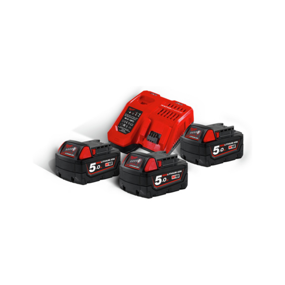 Ladeger&auml;te Milwaukee - Milwaukee M18NRG-503 Akku-Starterset