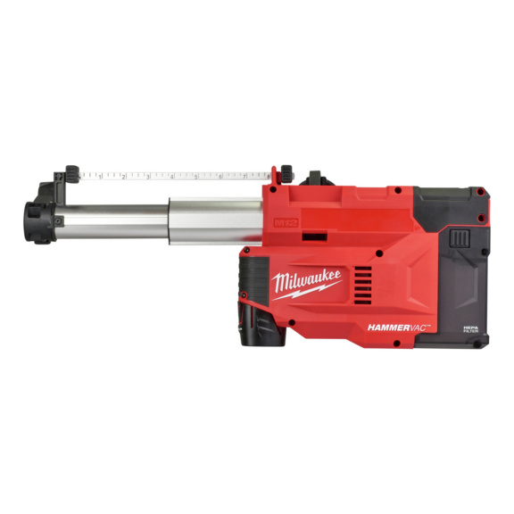 Zubeh&ouml;r f&uuml;r Bohrmaschinen und Bohrh&auml;mmer Milwaukee - Milwaukee M12 UDEL-201B Akku Absaugsystem Orgnr.4933471461
