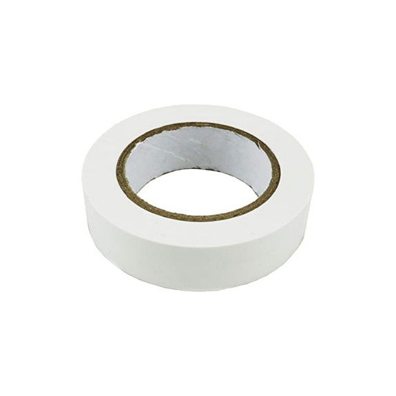 PVC insulating tape, VDE - White PVC insulating tape