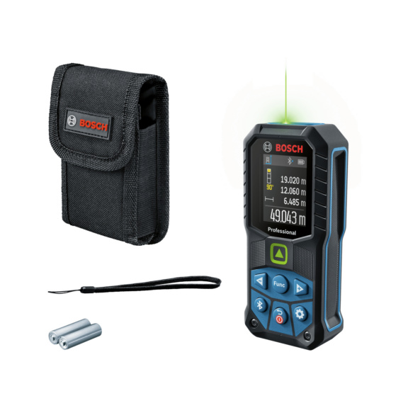 Laserentfernungsmesser BOSCH GLM 50 - BOSCH GLM 50-27 CG Laser-Entfernungsmesser gr&uuml;n Orgnr.0601072U00