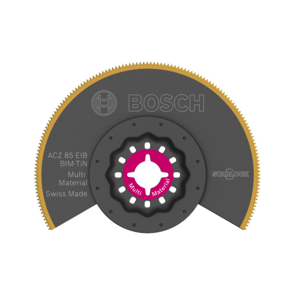 Multitool Multimaterial - BOSCH GOP-Sägeblatt Starlock BIM-TiN Multimaterial Orgnr.2608661758 85 mm