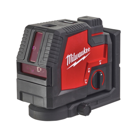 Akku-Kreuzliniienlaser und Zubeh&ouml;r Milwaukee - Milwaukee L4CLLP-301C Kreuzlinienlaser mit Lotfunktion