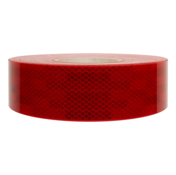  - CINTA REFLECTANTE R&Iacute;GIDA ROJA 3M DE 50 m
